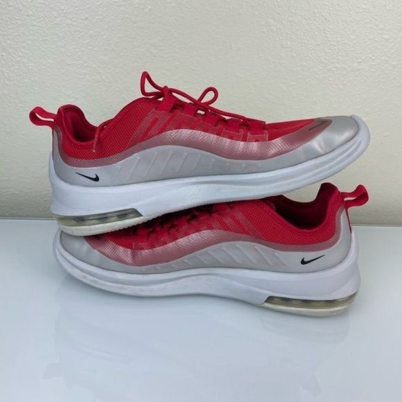 Nike Air Max Men’s 11.5 Axis Red Silver Sneakers AA2146-600 main image 5